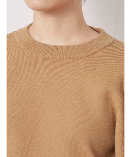 armonia(アルモニーア)の「armonia.袖ボリュームニットプルオーバー(ニット/セーター・レディース・ブラック/ブラウン/オフホワイト・FREE)」の11枚目の写真