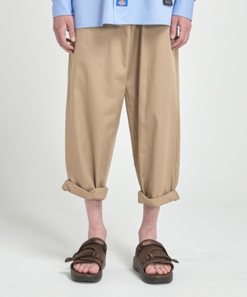 FUMITO GANRYU × Dickies ワイドパンツ ベージュ Reverse Baggy Chino Pants - Beige – FUMITO GANRYU OFFICIAL STORE