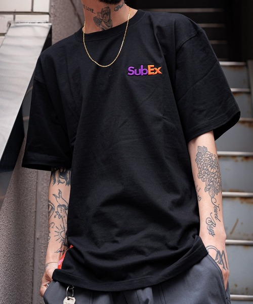 Subciety（サブサエティ）の「INVOICE TEE（Tシャツ/カットソー・メンズ・ホワイト/ベージュ/ブラック・LARGE/SMALL/X-LARGE/XX-LARGE/MEDIUM）」の3枚目の写真