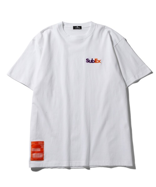 Subciety（サブサエティ）の「INVOICE TEE（Tシャツ/カットソー・メンズ・ホワイト/ベージュ/ブラック・LARGE/SMALL/X-LARGE/XX-LARGE/MEDIUM）」の4枚目の写真
