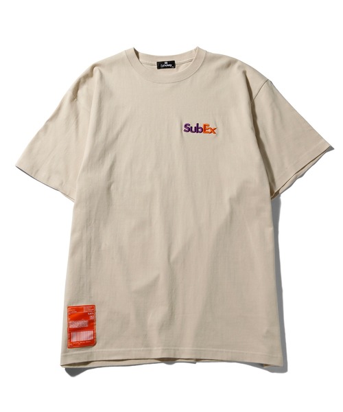 Subciety（サブサエティ）の「INVOICE TEE（Tシャツ/カットソー・メンズ・ホワイト/ベージュ/ブラック・LARGE/SMALL/X-LARGE/XX-LARGE/MEDIUM）」の6枚目の写真