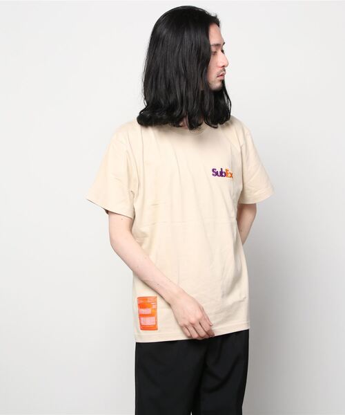 Subciety（サブサエティ）の「INVOICE TEE（Tシャツ/カットソー・メンズ・ホワイト/ベージュ/ブラック・LARGE/SMALL/X-LARGE/XX-LARGE/MEDIUM）」の13枚目の写真