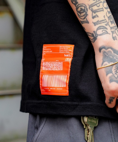 Subciety（サブサエティ）の「INVOICE TEE（Tシャツ/カットソー・メンズ・ホワイト/ベージュ/ブラック・LARGE/SMALL/X-LARGE/XX-LARGE/MEDIUM）」の18枚目の写真