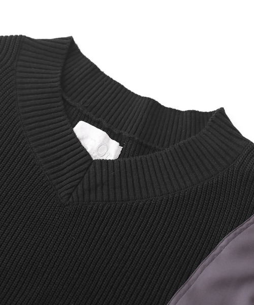 osharewalker（オシャレウォーカー）の「【廃盤】『異素材ロングニットベスト』（ベスト・レディース・グレイッシュベージュ/ブラック・FREE）」の18枚目の写真