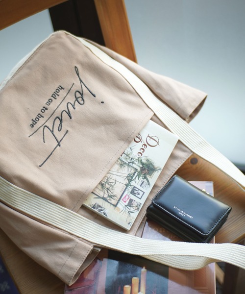 JOUET / ジョエット 】トート バッグ ( 筆記体ロゴ )_（トート