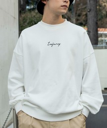 WEGO | WEGO/シンプルロゴ刺繍プルオーバー(スウェット)