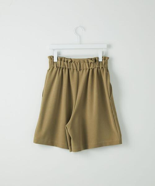 CITEN（シテン）の「＜CITEN（シテン）＞ハイウエストタック ショートパンツ（その他パンツ・レディース・イエロー/ブラック/オリーブ・FREE）」の17枚目の写真