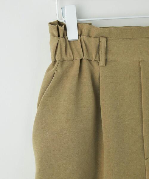 CITEN（シテン）の「＜CITEN（シテン）＞ハイウエストタック ショートパンツ（その他パンツ・レディース・イエロー/ブラック/オリーブ・FREE）」の10枚目の写真