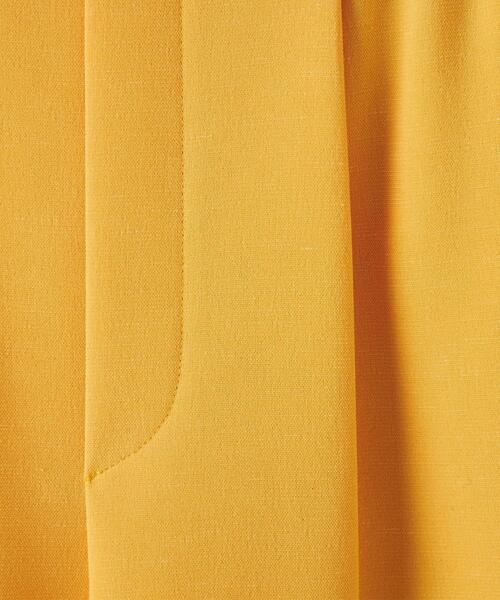 CITEN（シテン）の「＜CITEN（シテン）＞ハイウエストタック ショートパンツ（その他パンツ・レディース・イエロー/ブラック/オリーブ・FREE）」の4枚目の写真