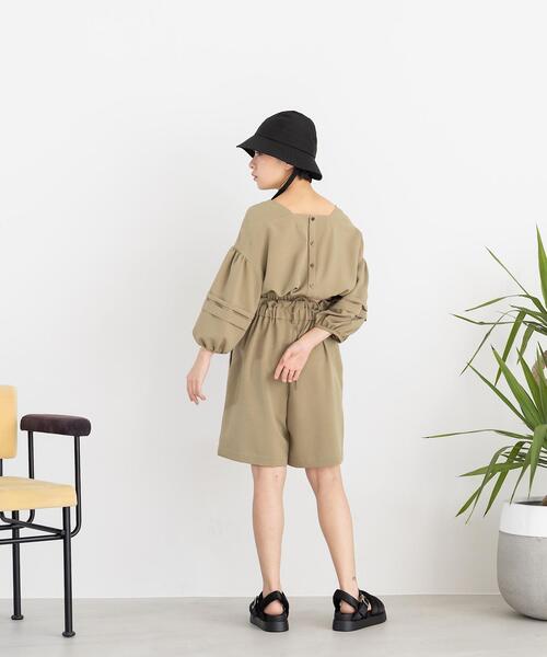 CITEN（シテン）の「＜CITEN（シテン）＞ハイウエストタック ショートパンツ（その他パンツ・レディース・イエロー/ブラック/オリーブ・FREE）」の15枚目の写真