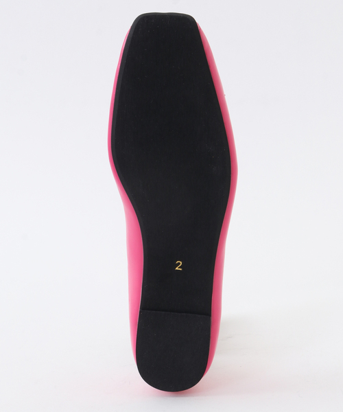 Tiara（ティアラ）の「スクエアトゥバレーシューズ（バレエシューズ・レディース・ピンク/ホワイト/ブラック・M/S/L）」の7枚目の写真