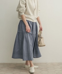 URBAN RESEARCH DOORS（アーバンリサーチドアーズ）の「ピンタックギャザースカート（スカート）」