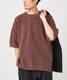 《再入荷》スポンディッシュ リラックス ニット Tシャツ