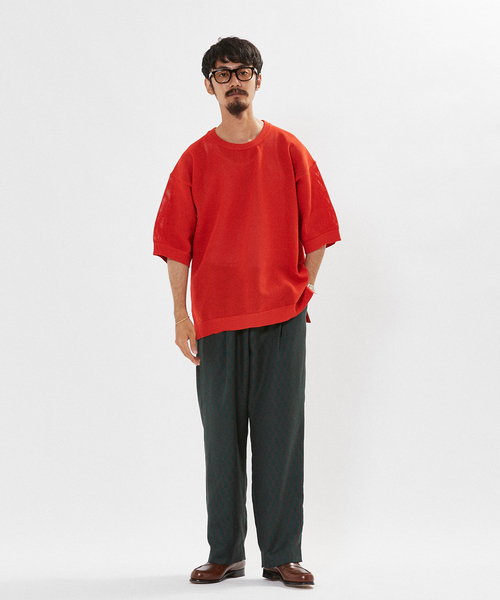 セール】《再入荷》スポンディッシュ リラックス ニット Tシャツ（T