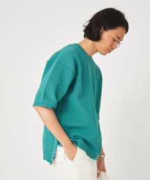 EDIFICE | スポンディッシュ オーバーサイズ 半袖ニット Tシャツ(Tシャツ/カットソー)