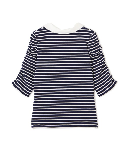 PROPORTION BODY DRESSING（プロポーションボディドレッシング）の「【美人百花5月号掲載 】２ｗａｙ襟付きリブボーダーＣＳ / 1212160404（Tシャツ/カットソー・レディース・ホワイト系その他/ダークネイビー・MEDIUM/SMALL）」の15枚目の写真
