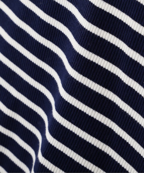 PROPORTION BODY DRESSING（プロポーションボディドレッシング）の「【美人百花5月号掲載 】２ｗａｙ襟付きリブボーダーＣＳ / 1212160404（Tシャツ/カットソー・レディース・ホワイト系その他/ダークネイビー・MEDIUM/SMALL）」の19枚目の写真