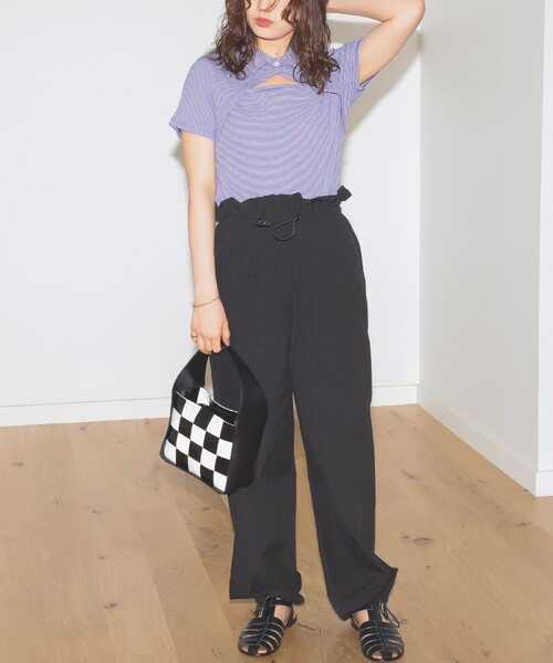 BeAMS DOT（ビームスドット）の「【WEB限定】BeAMS DOT / カッティング プルオーバー（Tシャツ/カットソー・レディース・レッド/ブルー・FREE）」の10枚目の写真