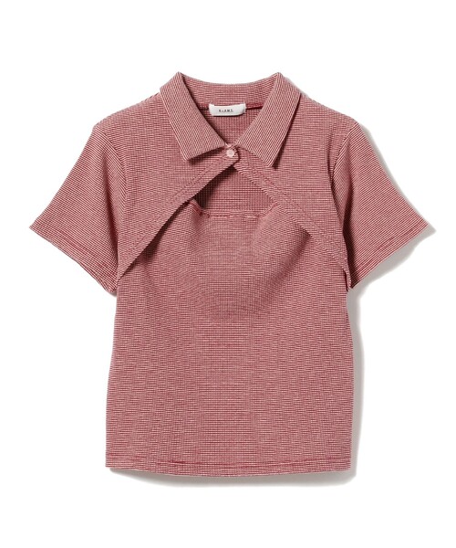 BeAMS DOT（ビームスドット）の「【WEB限定】BeAMS DOT / カッティング プルオーバー（Tシャツ/カットソー・レディース・レッド/ブルー・FREE）」の19枚目の写真