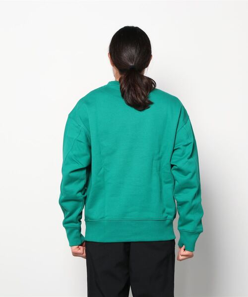 NIKE（ナイキ）の「NIKE AS M NSW NIKE FLC CREW / ナイキ NSW フリース L/S クルー 【SP】（スウェット・メンズ・ホワイト/グリーン/ブルー・L/XXL/M/XL/S）」の5枚目の写真
