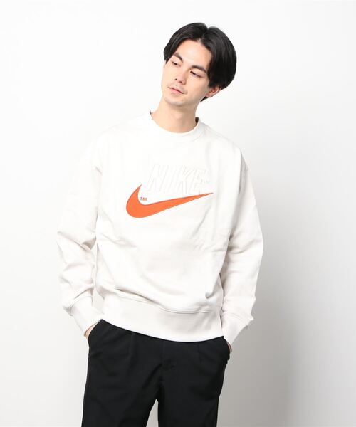 NIKE（ナイキ）の「NIKE AS M NSW NIKE FLC CREW / ナイキ NSW フリース L/S クルー 【SP】（スウェット・メンズ・ホワイト/グリーン/ブルー・L/XXL/M/XL/S）」の18枚目の写真