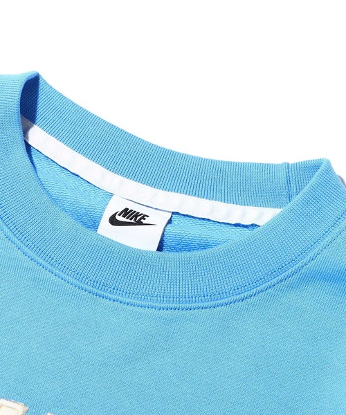 NIKE（ナイキ）の「NIKE AS M NSW NIKE FLC CREW / ナイキ NSW フリース L/S クルー 【SP】（スウェット・メンズ・ホワイト/グリーン/ブルー・L/XXL/M/XL/S）」の8枚目の写真