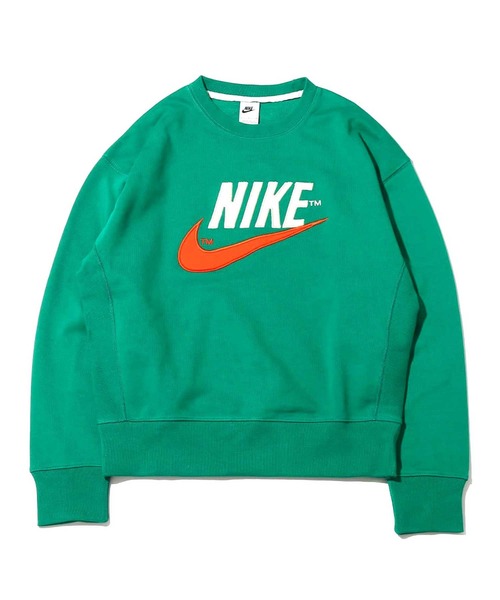 NIKE（ナイキ）の「NIKE AS M NSW NIKE FLC CREW / ナイキ NSW フリース L/S クルー 【SP】（スウェット・メンズ・ホワイト/グリーン/ブルー・L/XXL/M/XL/S）」の14枚目の写真