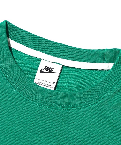 NIKE（ナイキ）の「NIKE AS M NSW NIKE FLC CREW / ナイキ NSW フリース L/S クルー 【SP】（スウェット・メンズ・ホワイト/グリーン/ブルー・L/XXL/M/XL/S）」の16枚目の写真