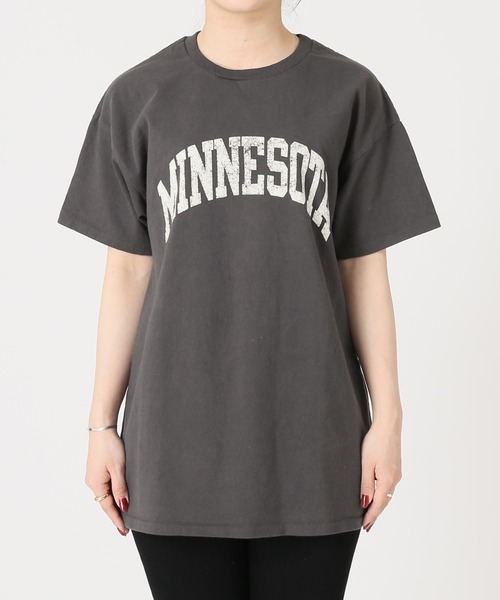 JOURNAL STANDARD（ジャーナルスタンダード）の「別注【SLOPPY/スラッピー】MINESOTA S/S TEE：Tシャツ（Tシャツ/カットソー・レディース・ホワイト/ブラック/グリーン/ブルー系その他・FREE）」の12枚目の写真