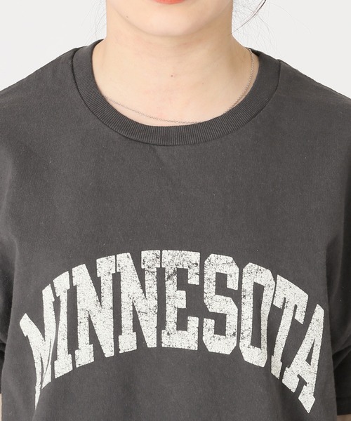 JOURNAL STANDARD（ジャーナルスタンダード）の「別注【SLOPPY/スラッピー】MINESOTA S/S TEE：Tシャツ（Tシャツ/カットソー・レディース・ホワイト/ブラック/グリーン/ブルー系その他・FREE）」の8枚目の写真