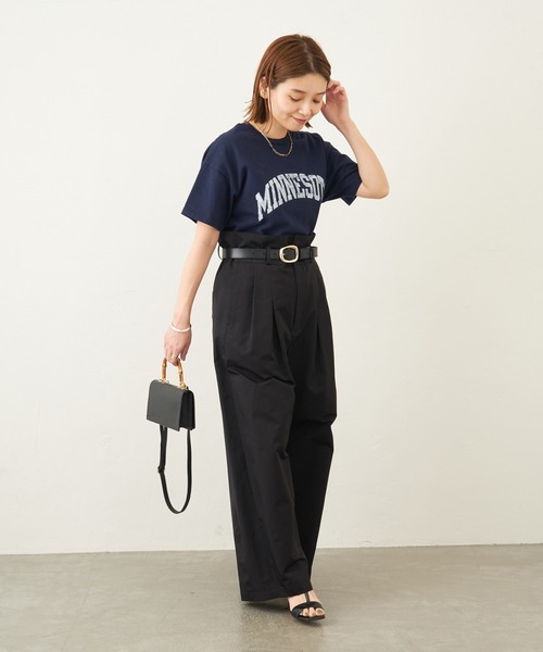 JOURNAL STANDARD（ジャーナルスタンダード）の「別注【SLOPPY/スラッピー】MINESOTA S/S TEE：Tシャツ（Tシャツ/カットソー・レディース・ホワイト/ブラック/グリーン/ブルー系その他・FREE）」の7枚目の写真