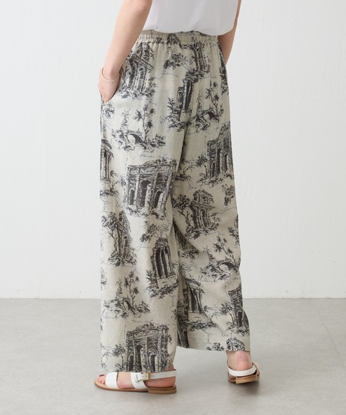 BEARDSLEY(ビアズリー)の「アンティークプリントパンツ(その他パンツ・レディース・ベージュ/グレー・FREE)」の5枚目の写真