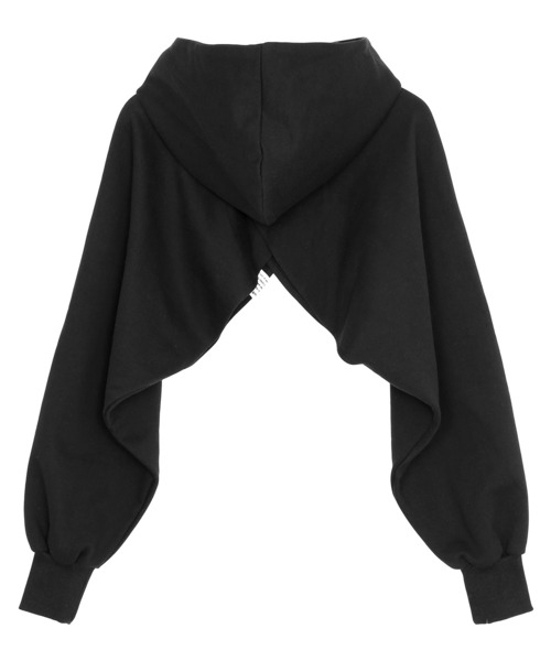 Figments（フィグメンツ）の「ボレロパーカー（パーカー・レディース・ブラック/グレー/オフホワイト・FREE）」の8枚目の写真