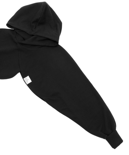 Figments（フィグメンツ）の「ボレロパーカー（パーカー・レディース・ブラック/グレー/オフホワイト・FREE）」の12枚目の写真