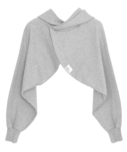 Figments（フィグメンツ）の「ボレロパーカー（パーカー・レディース・ブラック/グレー/オフホワイト・FREE）」の14枚目の写真