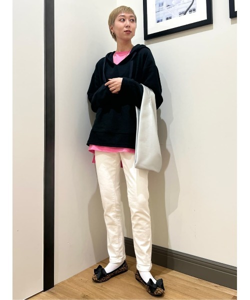 HONEYSUCKLE ROSE（ハニーサックルローズ）の「【HONEYSUCKLE ROSE】ソフトＰＵショッパー（トートバッグ・レディース・シルバー/ブラック・フリー）」の16枚目の写真