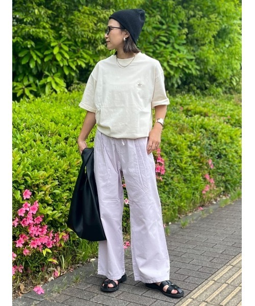 HONEYSUCKLE ROSE（ハニーサックルローズ）の「【HONEYSUCKLE ROSE】ソフトＰＵショッパー（トートバッグ・レディース・シルバー/ブラック・フリー）」の20枚目の写真