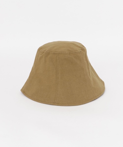 URBAN RESEARCH DOORS（アーバンリサーチドアーズ）の「コットンリネンパネルハット（ハット・レディース・ナチュラル/ベージュ/ブラック・ONE）」の9枚目の写真
