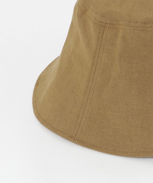 URBAN RESEARCH DOORS（アーバンリサーチドアーズ）の「コットンリネンパネルハット（ハット・レディース・ナチュラル/ベージュ/ブラック・ONE）」の14枚目の写真