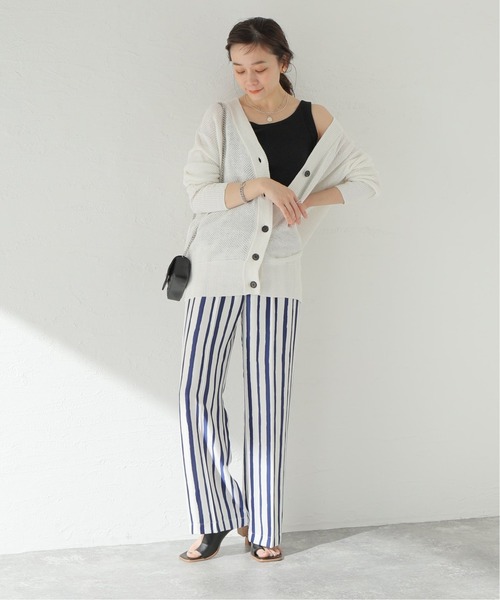 Spick & Span（スピックアンドスパン）の「ストライププリントパンツ