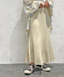 リブニットマーメイドスカート【ZOZOTOWN限定アイテム】