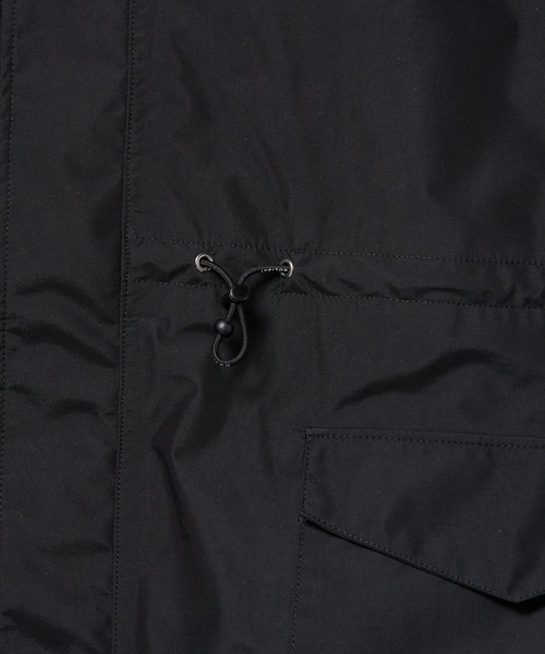 HOLIDAY(ホリデイ)の「WIND COAT (WATER PROOF) ウィンドコート (ウォータープルーフ)(ナイロンジャケット・レディース・ブラック/ベージュ・ONE SIZE)」の3枚目の写真