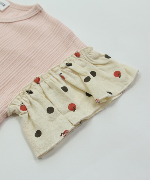 chil2（チルツー）の「袖フリル テレコ半袖Tシャツ（Tシャツ/カットソー・キッズ・A/B/C/D/E・80ｃｍ/90cm/110cm/100cm/120cm/130cm/140cm）」の18枚目の写真