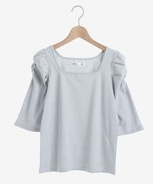MAJESTIC LEGON（マジェスティックレゴン）の「スクエアパワショルトップス（Tシャツ/カットソー）」
