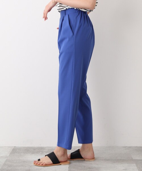 DRESKIP（ドレスキップ）の「◆カットジョーゼットテーパードパンツ（その他パンツ・レディース・ブラック/ブルー/ライトベージュ・02/03/04）」の10枚目の写真