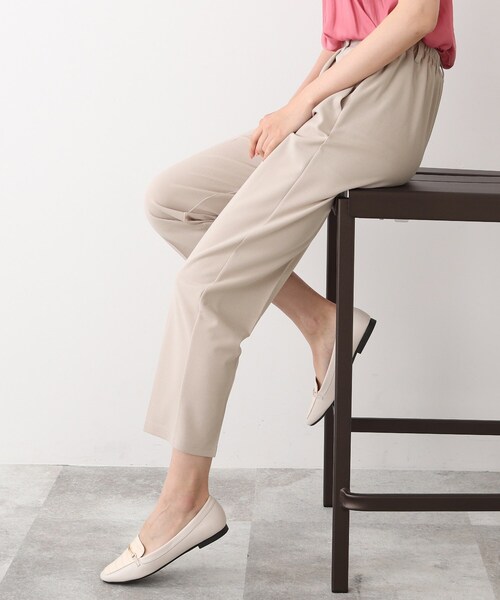 DRESKIP（ドレスキップ）の「◆カットジョーゼットテーパードパンツ（その他パンツ・レディース・ブラック/ブルー/ライトベージュ・02/03/04）」の8枚目の写真