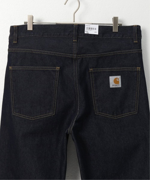 Carhartt　wip NEWEL PANT ブラックデニムパンツ　ジーンズ Carhartt WIP - Newel Pant - Black One Wash | Hardpressed