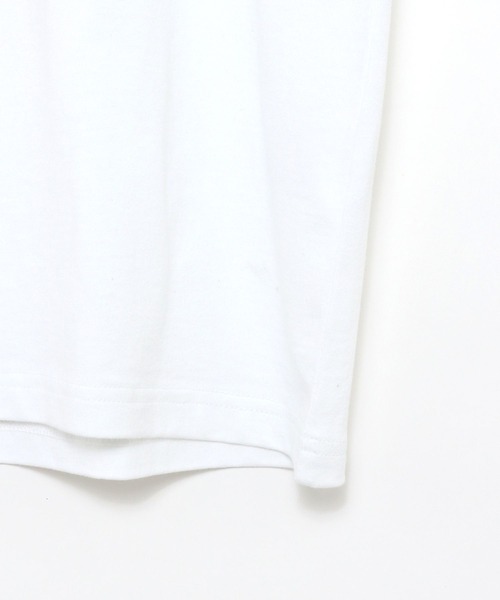 PBLIM（ページボーイリム）の「PAGEBOYLIM/ディスカスAUカレッジT（Tシャツ/カットソー・レディース・オフホワイト/グレー・MEDIUM/LARGE）」の10枚目の写真