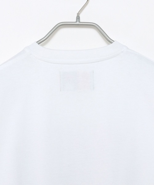 PBLIM（ページボーイリム）の「PAGEBOYLIM/ディスカスAUカレッジT（Tシャツ/カットソー・レディース・オフホワイト/グレー・MEDIUM/LARGE）」の7枚目の写真