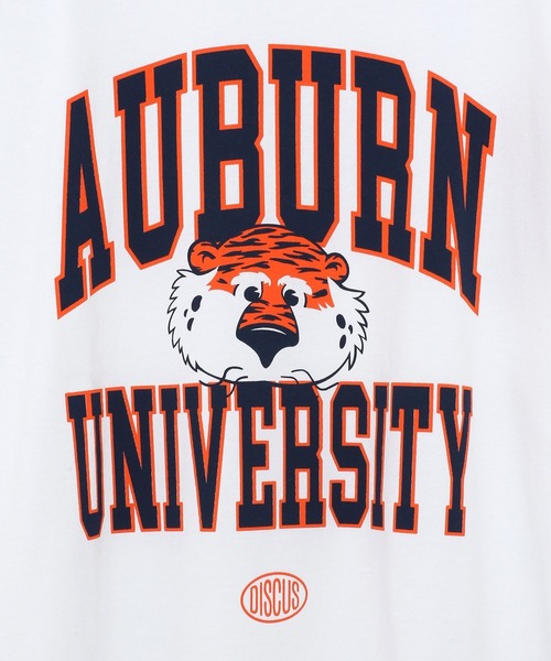 PBLIM（ページボーイリム）の「PAGEBOYLIM/ディスカスAUカレッジT（Tシャツ/カットソー・レディース・オフホワイト/グレー・MEDIUM/LARGE）」の9枚目の写真